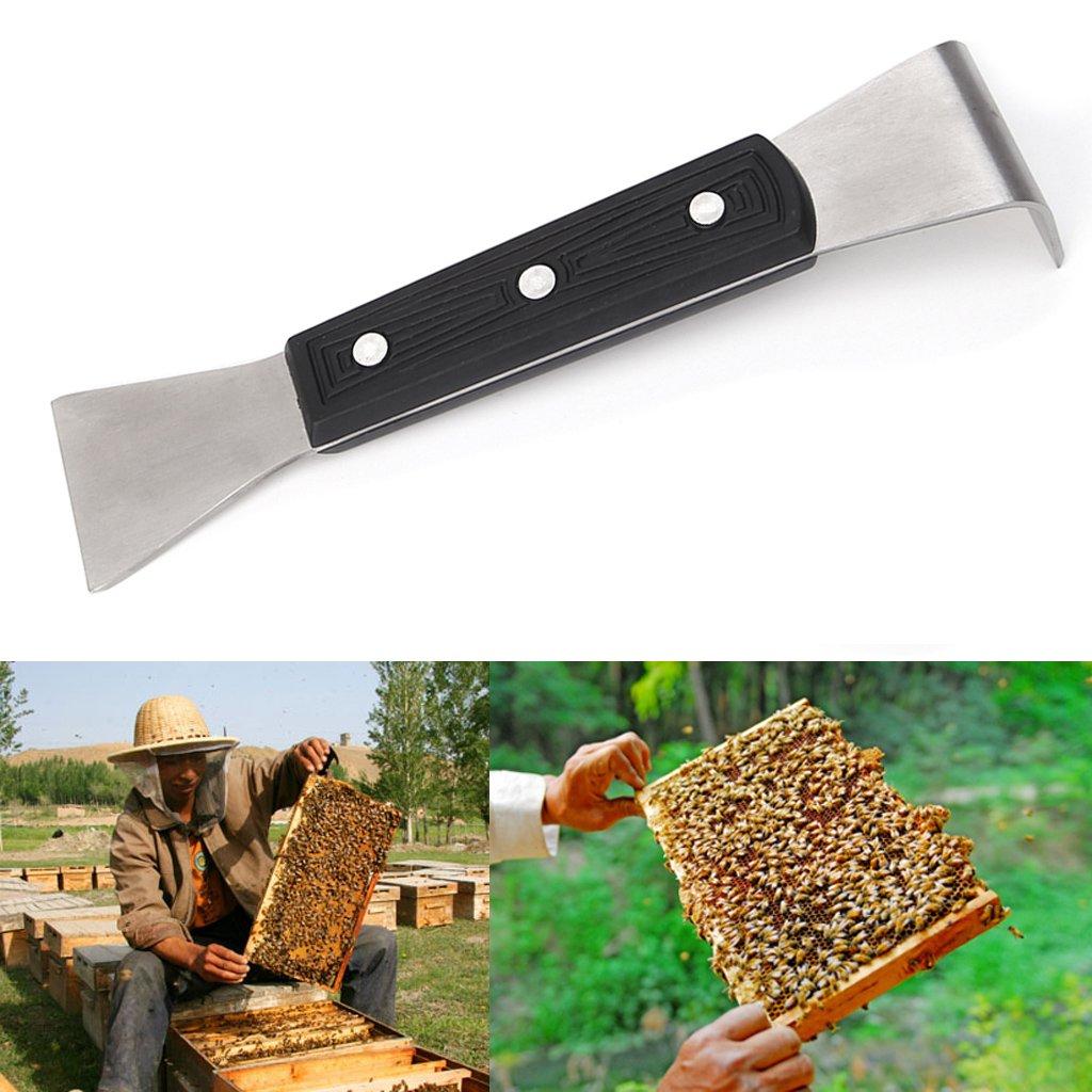 Biuuu Professional Beekeeping Stainless Steel Hive Tool Scraper Tool for Beekeeping New