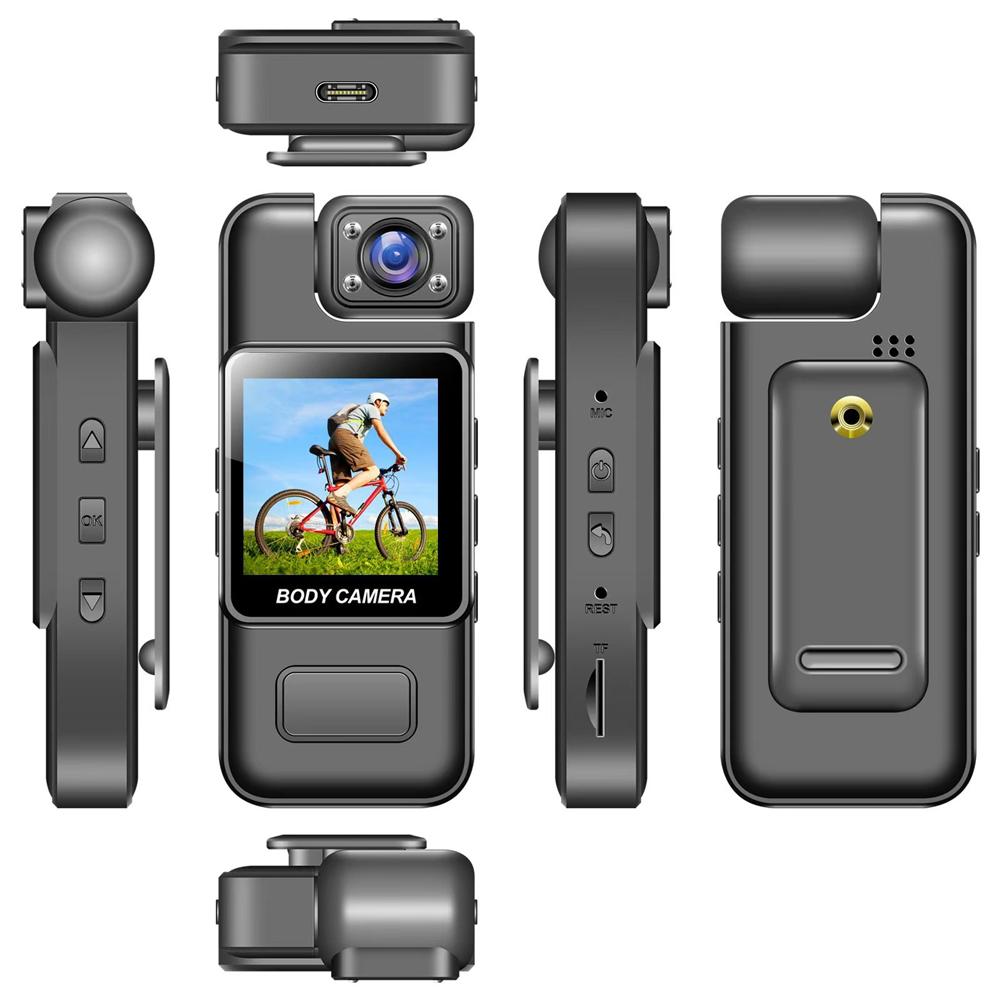 Portable Mini 4K WiFi Sports Camera with Screen HD Outdoor Cycling Action Cam DVR Recorder Waterproof Mount Camera