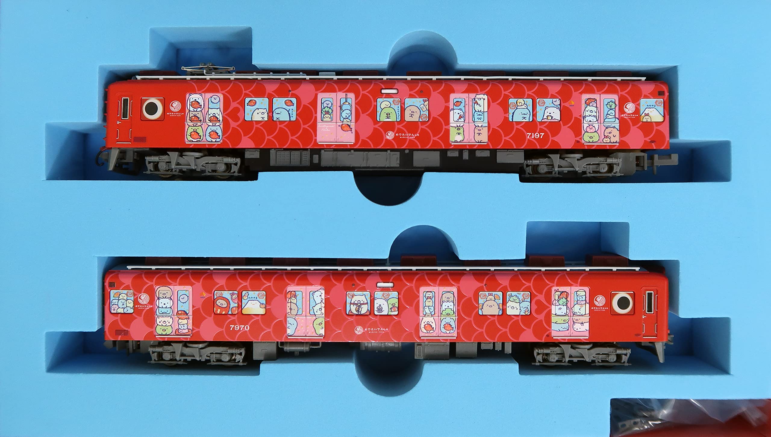 

MicroAce N gauge Nankai серия 7100 счастливый поезд Гураси x Nankai комплект A6379 Железнодорожная модель Поезд Нана Железная дорога Сумикко 2 вагона