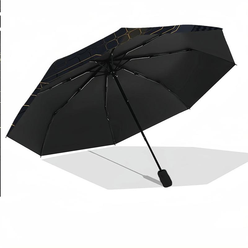 Pittsburgh Penguins Print Auto 8?Ribs Folding Umbrella Wind Resistant Lightweight Automatic Umbrella For Daily Travel