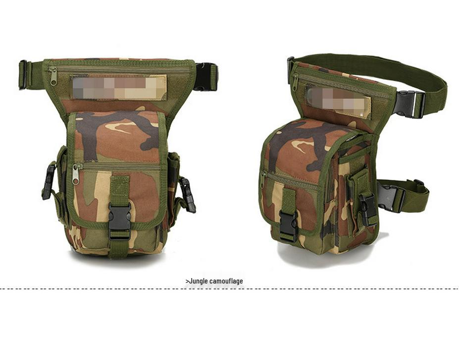 Vodoodpudivá taktická taška na nohu a pás - Veľká kapacita pre outdoorové športy a rybolov, Unisex
