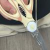 Household Sharp Stainless Steel Bone Cutting Kitchen Artifact with Cutting Cover Multi Functional Panda Scissors