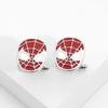 Spider Logo Cufflinks for Men's French-style Shirts, Alloy Accessories, FBA Alloy.