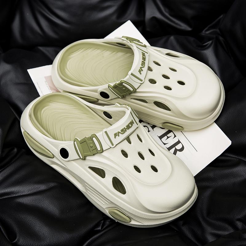 Men's EVA Sandals Non-slip Breathable Thick Sole Shoes Casual Beach Slippers for Outdoor Indoor