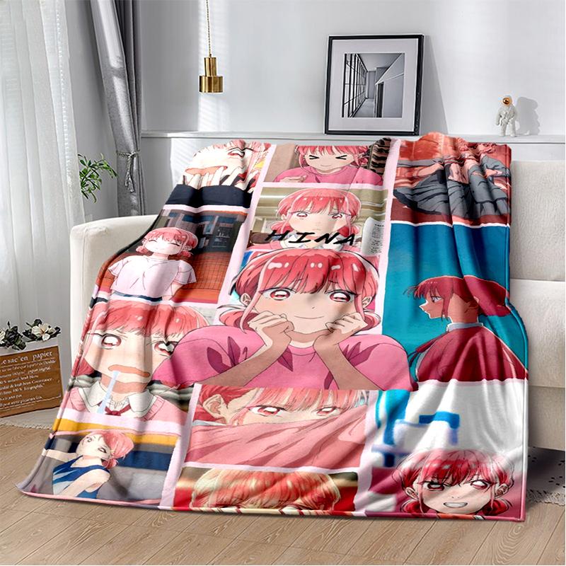 3D Cartoon Blue Box Ao No Hako Love Anime  Blanket,Soft Throw Blanket for Home Bedroom Bed Sofa Picnic Travel Office Cover Kids