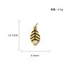 Personalized Small Fresh Stainless Steel Pendant Lucky Safety Bracelet Pendant, Handmade Diy Necklace Jewelry Accessories