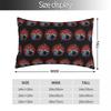 Animal Drummer Rectangle Pillowcase Cushion Cover Decorative Bedroom Bed Home Comfort Throw Pillow