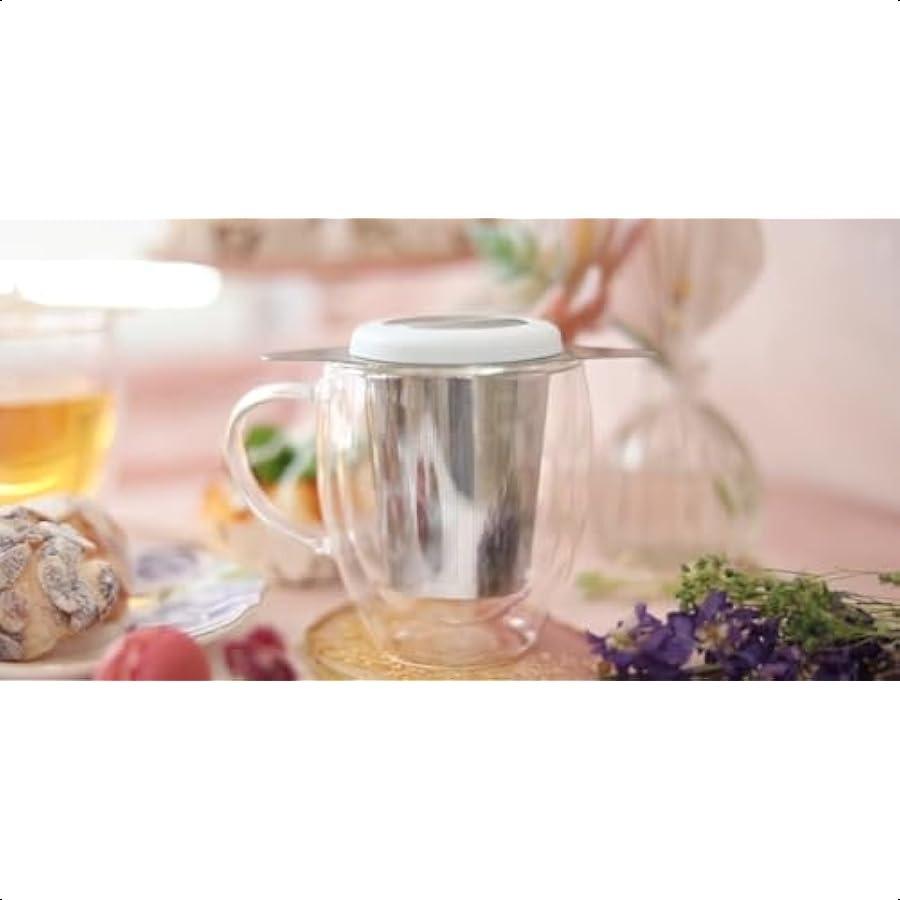 

Универсальный заварочный чайник для рассыпного чая с крышкой двойного назначения и подставкой, подходит для чашек, кружек, чайников, выбор знатока чая, заваривайте чай или кофе United States