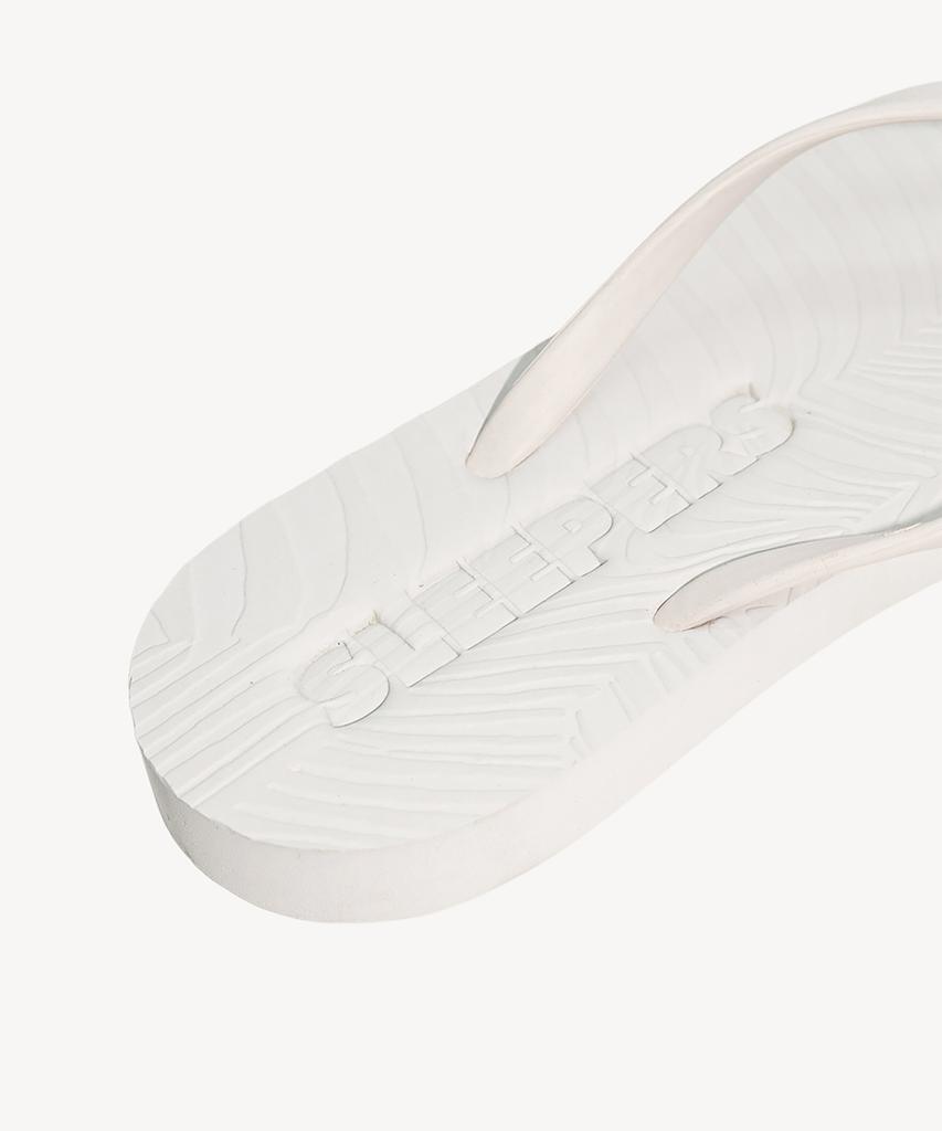 Sleepers Tapered Flip-Flops White