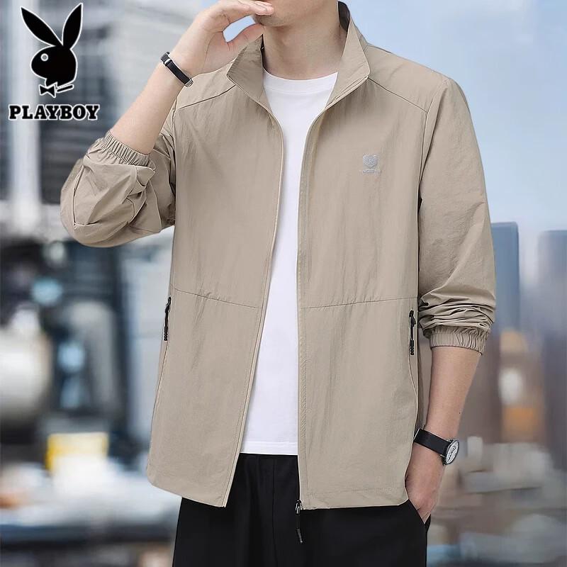 

PLAYBOY Men s Summer Ice Silk UV Protection Apparel M