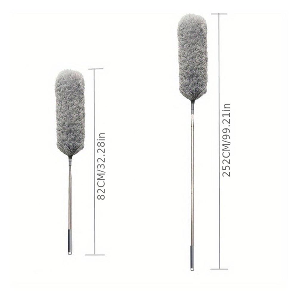 Microfiber Duster Extendable Duster Cleaner Brush Telescopic Catcher Mites Gap Dust Removal Dusters Home Cleaning Tools 2.5M