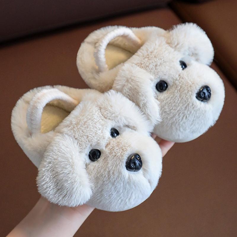 Children's Slippers Boys Cute Cartoon Girls' Slippers Infants Children Autumn Winter