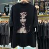Maglietta Unisex a Maniche Corte Nera del Film L'Esorcista Stampa S-5XL KH13735 Maglietta Unisex