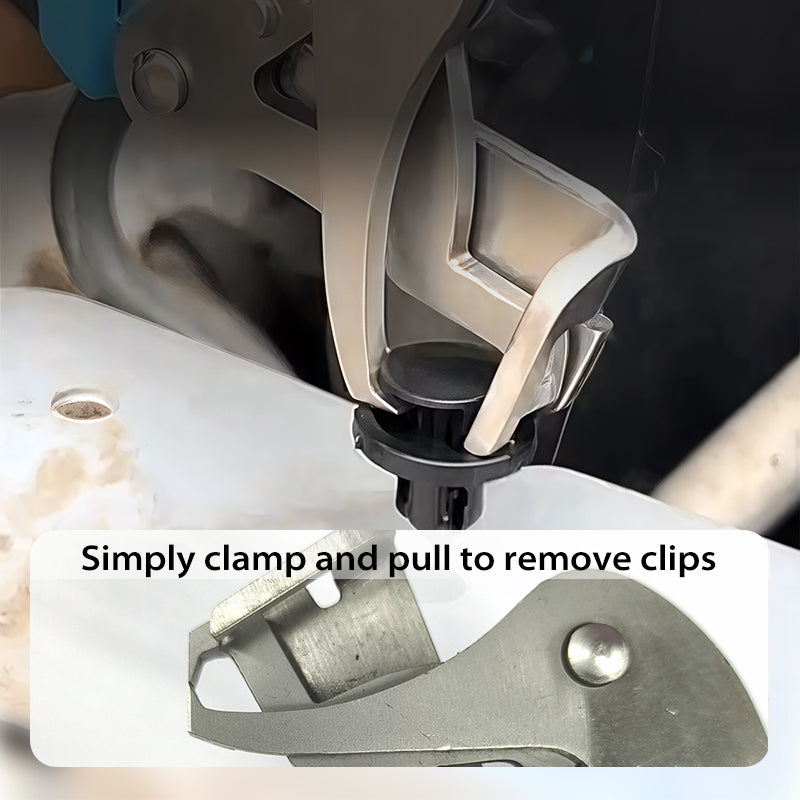 Car Clip Pliers Disassembly Tools Grooved Automatic Pliers Radial Style Jaw For Automotive Disassembly Trim Clip Removal