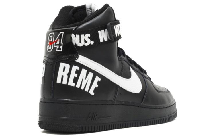 Nike Air Force 1 High Supreme World Famous Black 698696-010