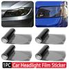 Light Black Smoke Tint Film Vinyl Sticker 30cmWidth Headlight Taillight Car Vinyl Wrap Cover Film Foil Sticker Cover Car Styling