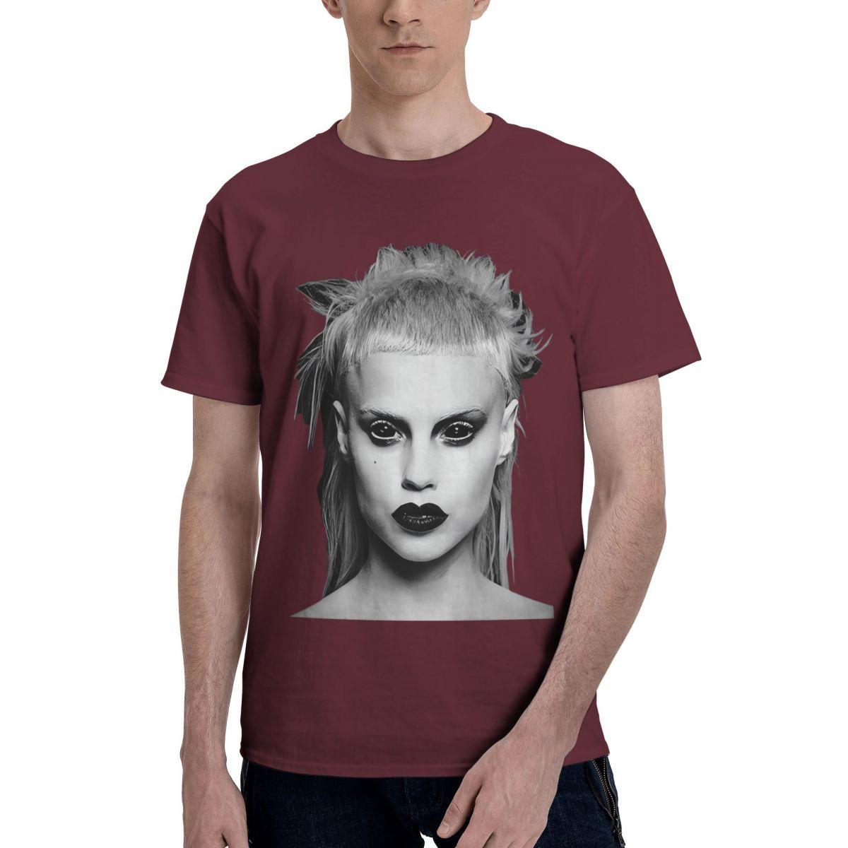 BenberFashion Die Antwoord Yolandi Visser Gezicht 100% Katoen Casual Ademend Comfortabel Manga Grappig T-shirt Voor Mannen T-shirts Mannen 4XL