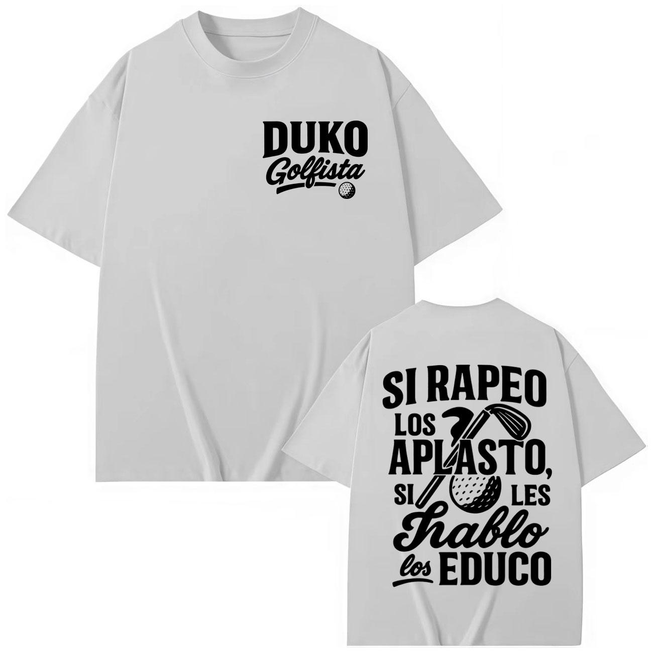 

Rapper Duki Golfista Album Print T-shirt Men Women Clothing Fashion Hip Hop T Shirt Summer Cotton Short Sleeve T-shirts 5XL різнокольоровий