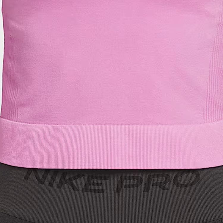 Nike Dri-Fit Pro Solid Color Quick-Dry Raglan Sleeve Fitness Top Women Tops IM9973-503
