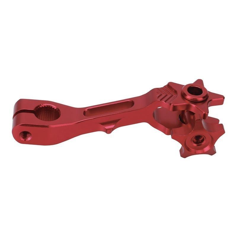 

1 шт. Аксессуары для модификации мотоцикла, Тормозная тяга из материала ЧПУ, Пятиконечный рычаг заднего тормоза, Универсальные детали из алюминиевого сплава