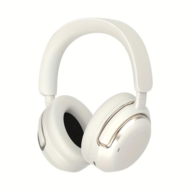 ANC Wireless Headset Bluetooth 5.4 Headphone 25dB Deep Noise Canceling Hi-Fi Audio Earphone Over Ear Adjustable Zero Pressure Head Wrap Earmuffs