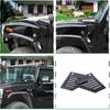 2PCS Car Side Vent Cover Hood Intake Bezel Trim Molding Compatible with 2003-2009 Hummer H2,Side Scoop Hood Cover Car Exterior Accessories (Carbon