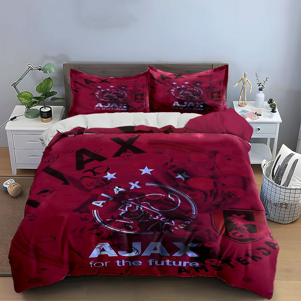 Set Biancheria da Letto AJAX Amsterdam Set Copripiumino Federe  (1 * Copripiumino 2 * Federe, senza piumino)