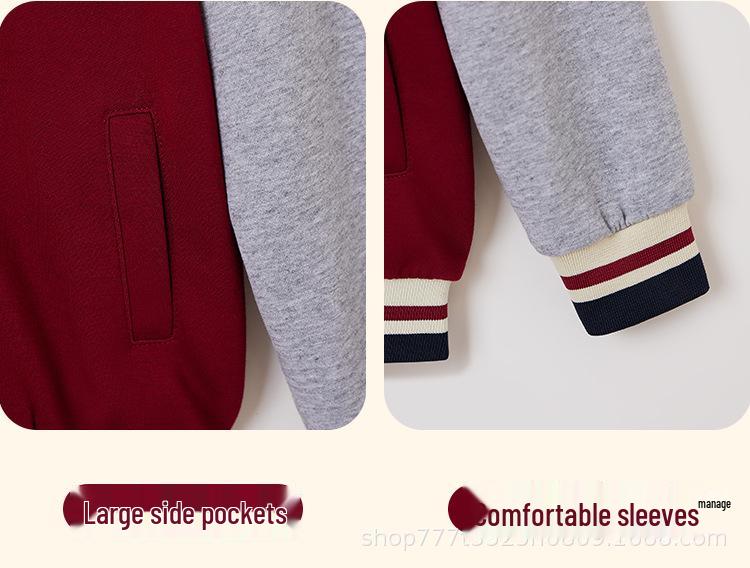 Conjunto de Uniforme de Beisebol e Esportivo Vermelho Infantil para Ensino Fundamental e Jardim de Infância