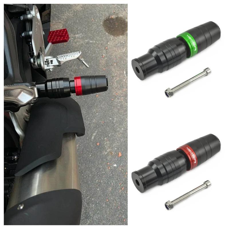 FIT FOR CFMOTO 450SR 450 SR -2025 Exhaust Pipe Buffer Anti Drop Ball Sliders Protector Crash Pad Falling Protection