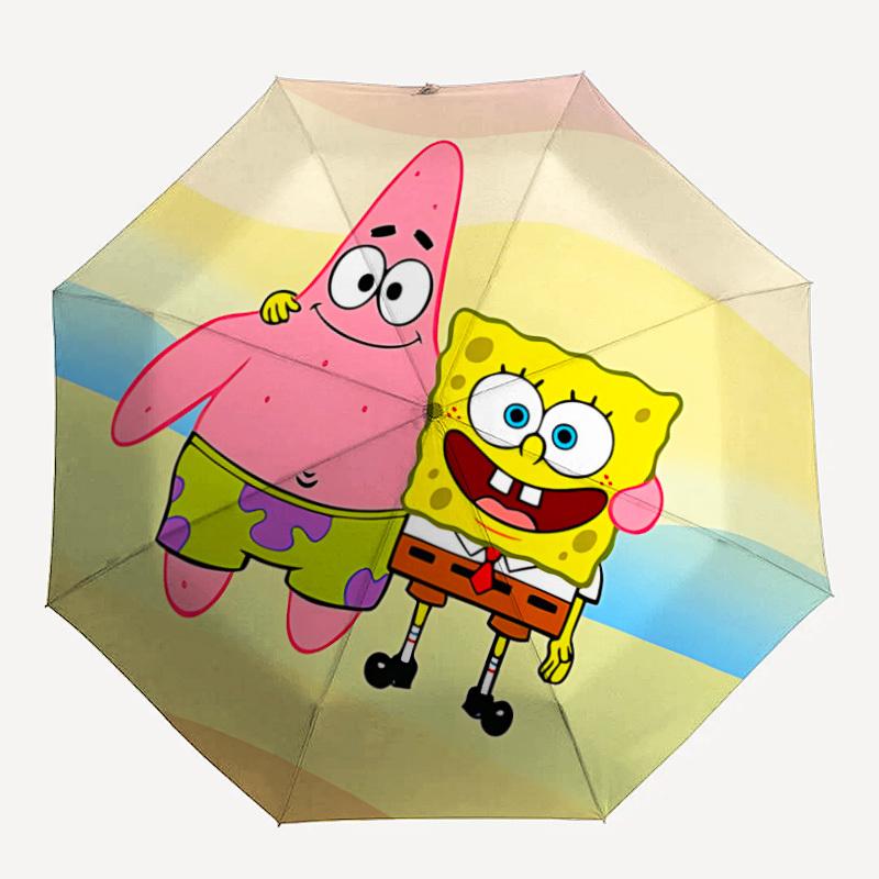 

1pc SpongeBob, Patrick Star Automatic Umbrella 8-Bone Design Compact Gear for Outdoor Travel, Perfect Gift for Friends or Family yy250822105