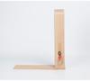 Sheng Yi Chuang Hand-Stitched Leather Clamp: Medium Beech Wood Auxiliary Tool for Leather Sewing