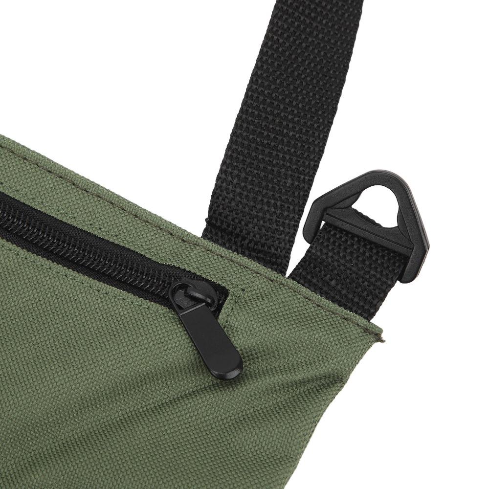 Canvas Tool Storage Bag Portable Multifunctional Wrench Tool Roll Large Capacity Heavy Duty Hanging Tool Carrier Car Camping