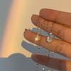 Retro Korean Style Rhinestone Clavicle Necklace for Women - Trendy, Simple, & Fashionable Jewelry