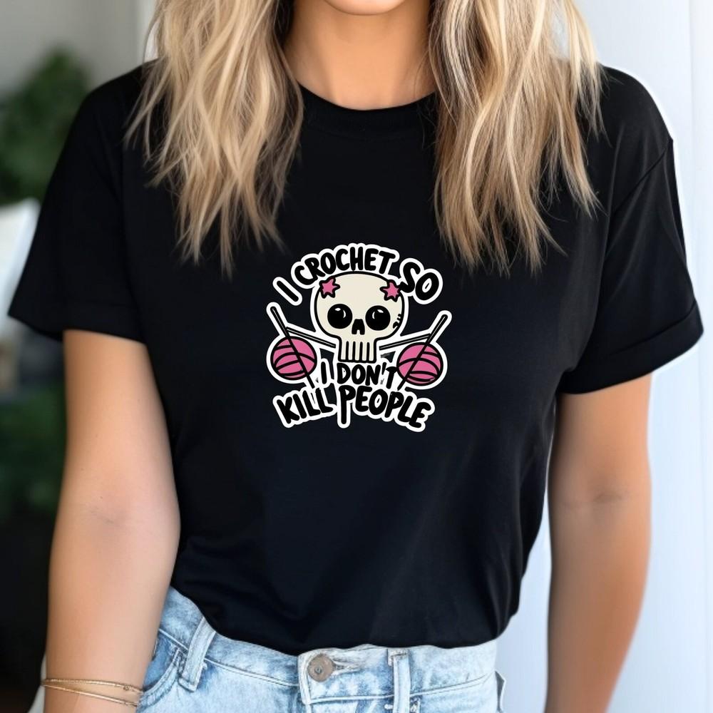 26 Crochet T-Shirt, Crocheting Gift, Funny Crochet shirt, Crochet Lover Shirt, Unisex T-Shirt XXL