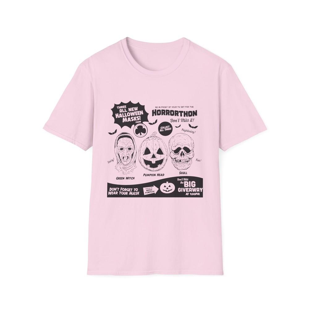 

halloween 3 tv guide ad graphic reproduction 2 in black tshirt 4XL