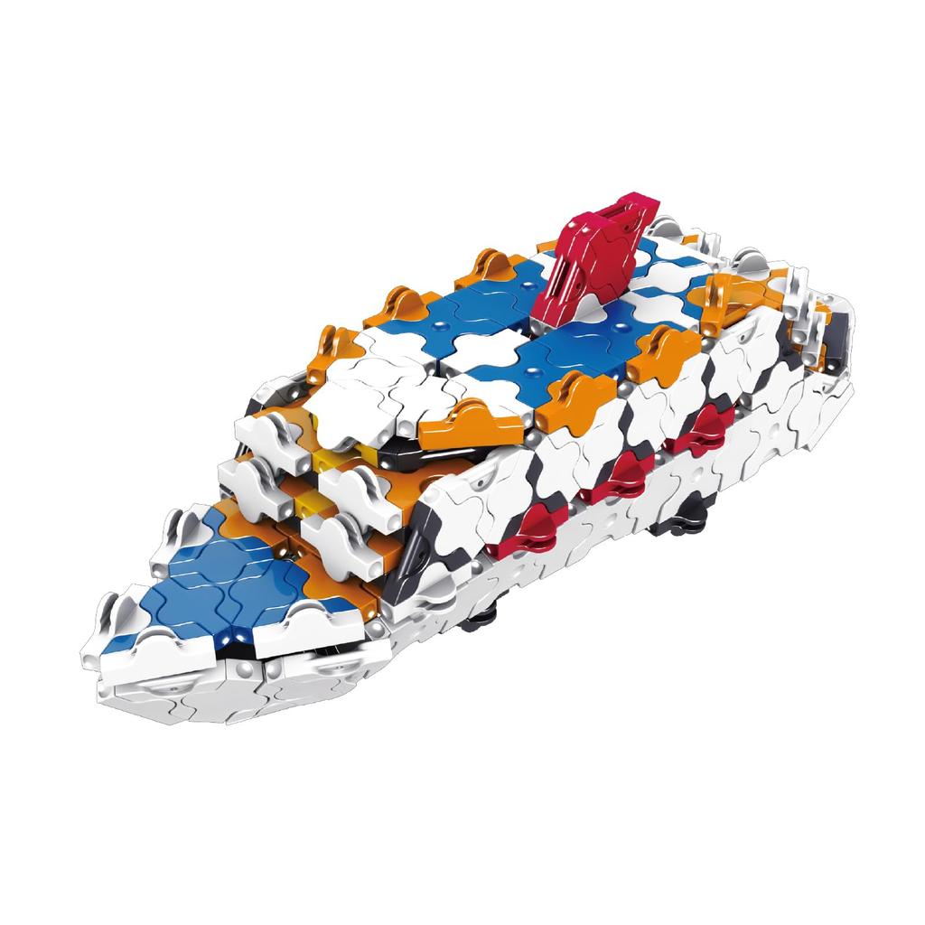 Yoshiritsu LaQ Hamacron Constructor Ships (420 Pieces + SP12 Pieces) L009050