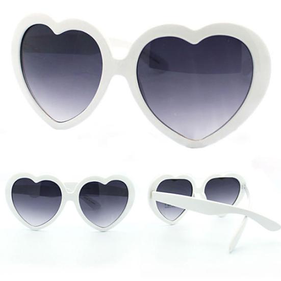 Men's Women's Fashion Summer Funny Love Heart Shape Sunglasses Sun Glasses Gift