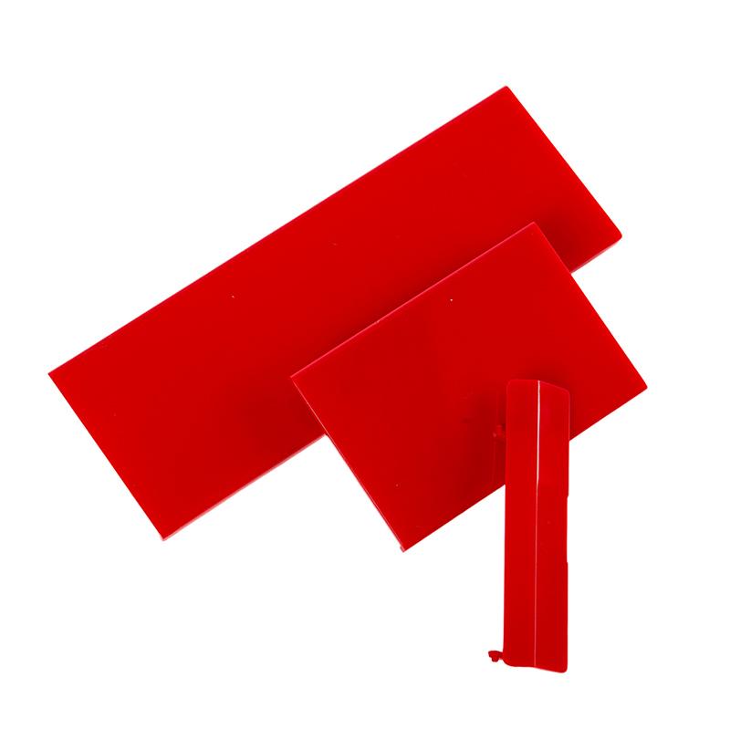 3 In 1 Red Memeory Card Door Slot Cover Lids Door Covers For Nintend Wii Console Replacement