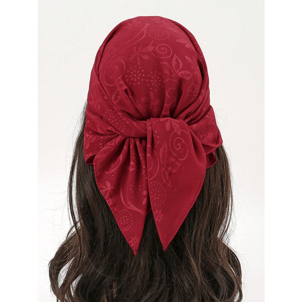 1pc Bandana Paisley Patterned Headscarf Neckerchief