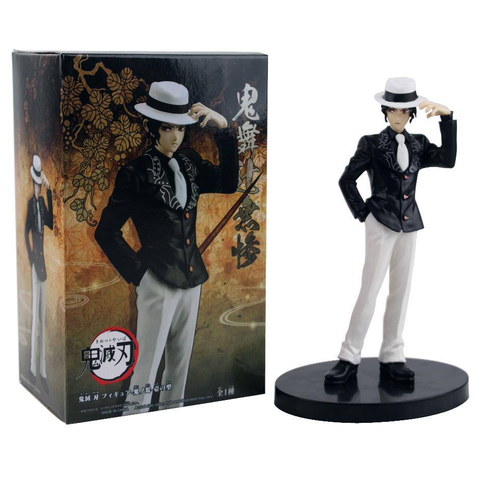 Anime 16CM Demon Slayer Kimetsu No Yaiba Figure Kamado Tanjirou Action Figure Agatsuma Zenitsu Nezuko Warrior PVC Model Toys