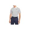 Dri-Fit Striped Print Short Sleeve Polo Shirt Men Tops White Platinum Black BV0364-100