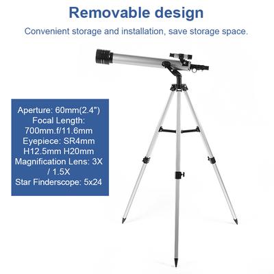 Outdoor Telescope High Clear Astronomical Refracting Telescope Professional Stargazing Telescope