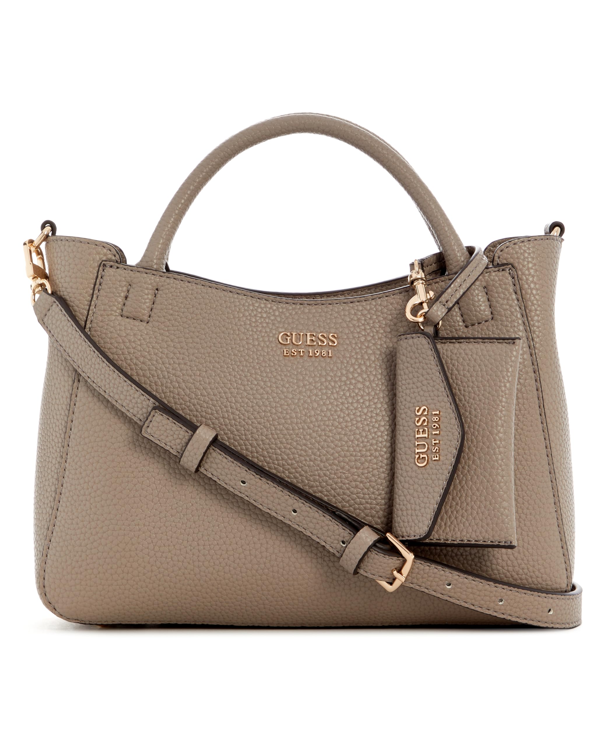

Shoulder BRENTON SML GIRLFRIEND SATCHEL DRT [Guess] Women s