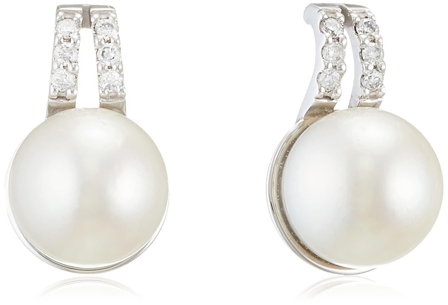 

[Official] ESTELLE Women s Earrings in 10K White Gold with June Birthstone Akoya Pearls (Product Code: 0242-0595-0019-0000)