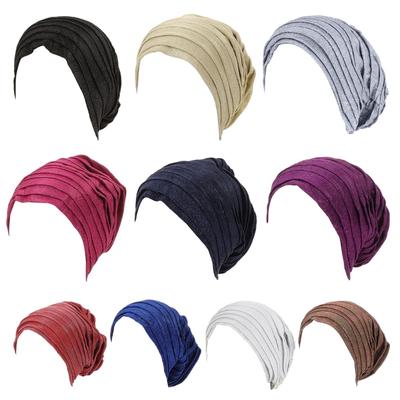 Multipurpose Glitter Hijab Head Wrap Turban for Wedding Outdoor Activities
