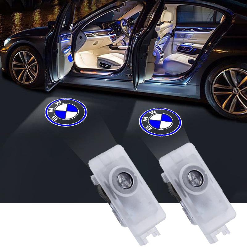 2Pcs For BMW X1-X6 Series E81 E82 E87 E88 F20 F21 20-18 Projector G11 G12 G30 G31 Car LED Welcome Light Is Suitable Accessory
