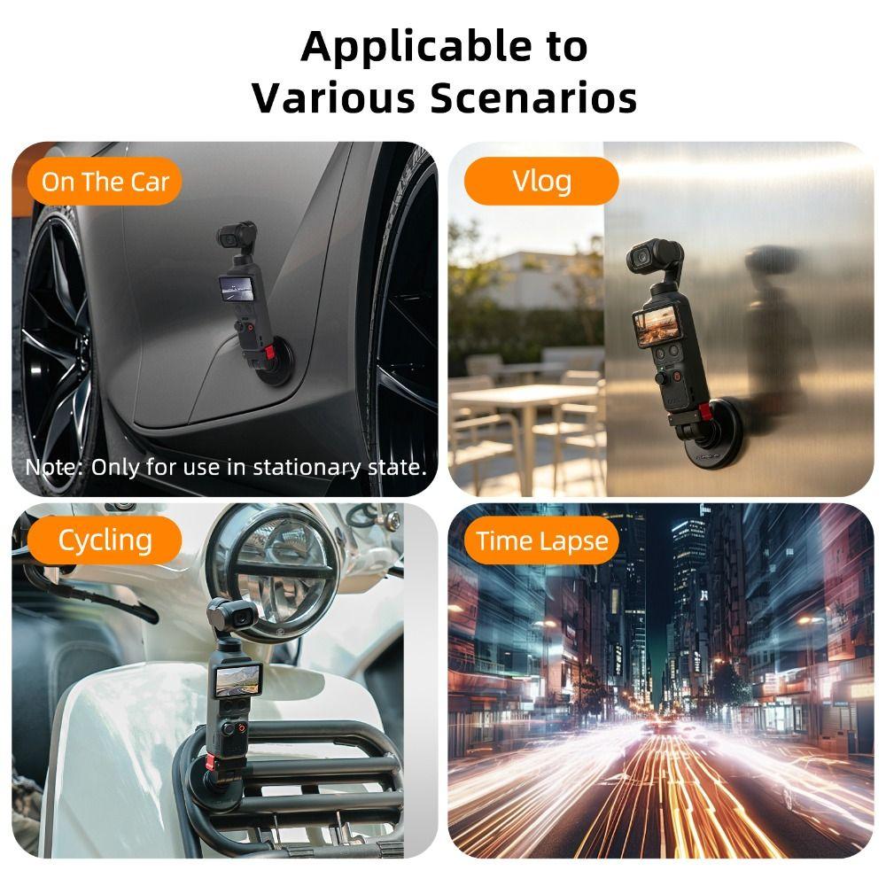 Stable Extension Bracket Adjustable Base Mount for DJI Osmo Pocket 4/3 Gimbal Camera Accessories