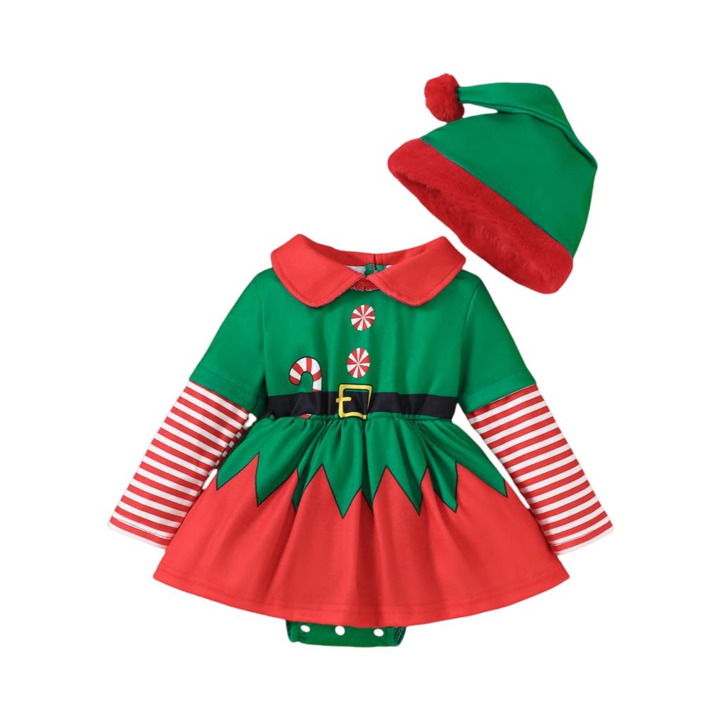 Girls Baby  Cartoon Romper