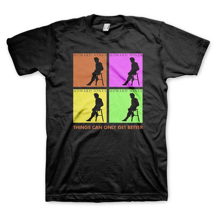 Collection Howard Jones Album T Shirt All Size S-5XL DS81 Unisex T-Shirt XXXXL