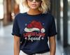 Lunch Lady Christmas Hat Crew Cafeteria Worker School Gift Graphic Allmatch High Quality Cotton Crewneck Tops Tee Shirt Short